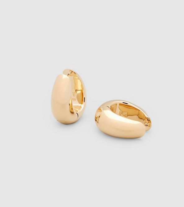 Hovedbilde ICE HOOPS Medium Gold