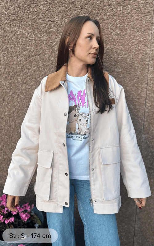 HEAVY TWILL Jacket Primrose Pink