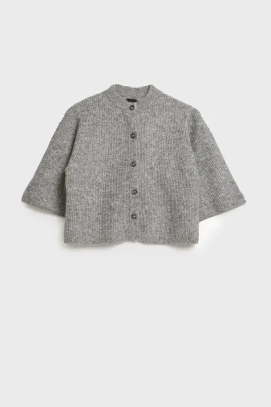 NOLITA Mohair Cardigan M. Grey Mel