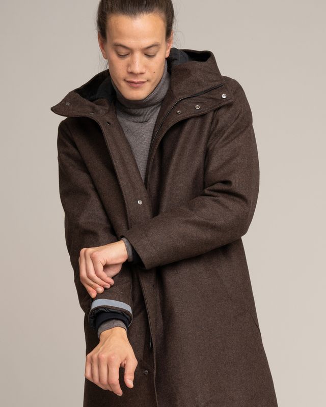 ELLROY Jacket Rust Melange