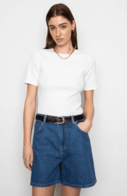 LYLE Shorts Mid Blue Dot