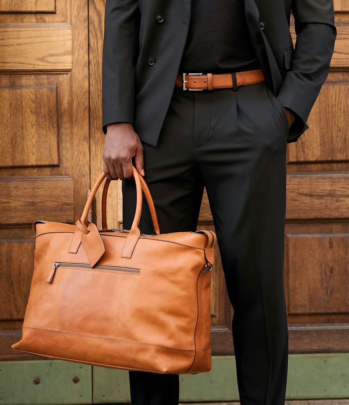 HERMANUS Weekenbag Tan