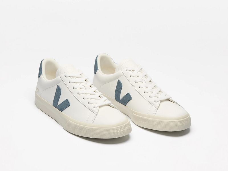 CAMPO MAN Leather White California Suede