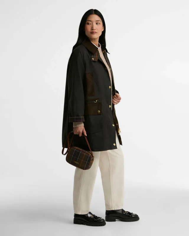 Beaufort Waxed Jacket Icons Olive