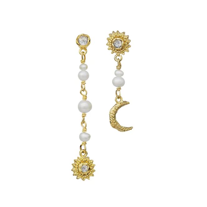Hovedbilde SUNNIVA EARRINGS Gold