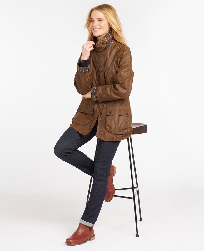 BEADNELL JACKET WAX Brown 