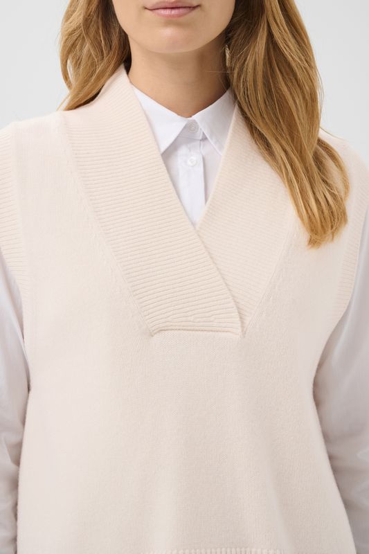 DuhaPW Waistcoat Eggnog
