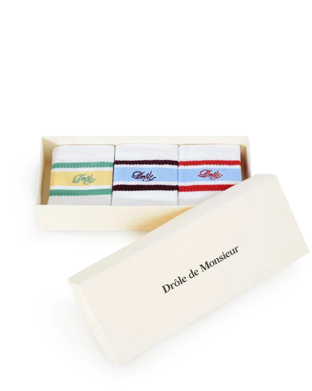 La Chaussette Drôle Rayée Multicolor