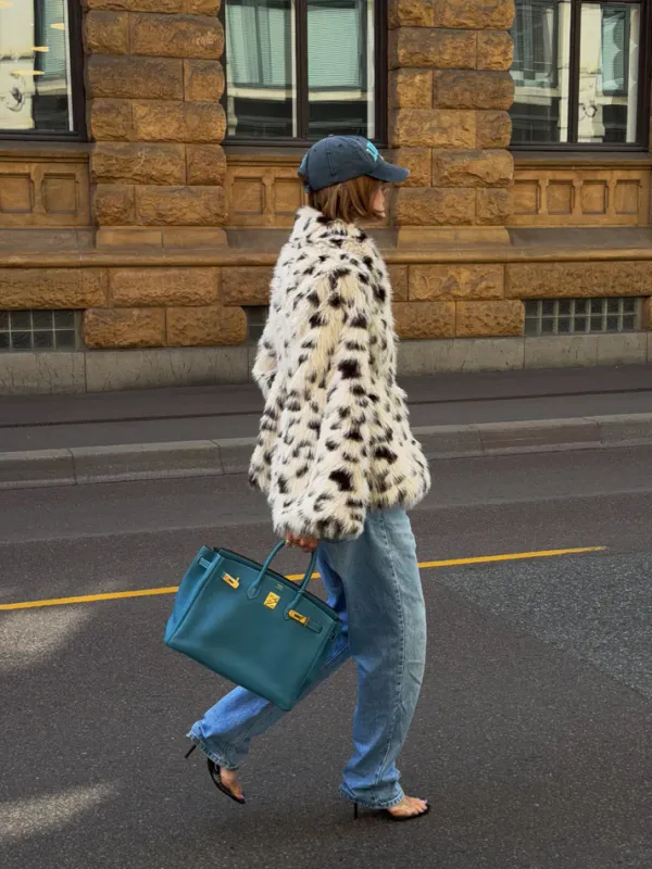 ELLIE Jacket Snow Leopard