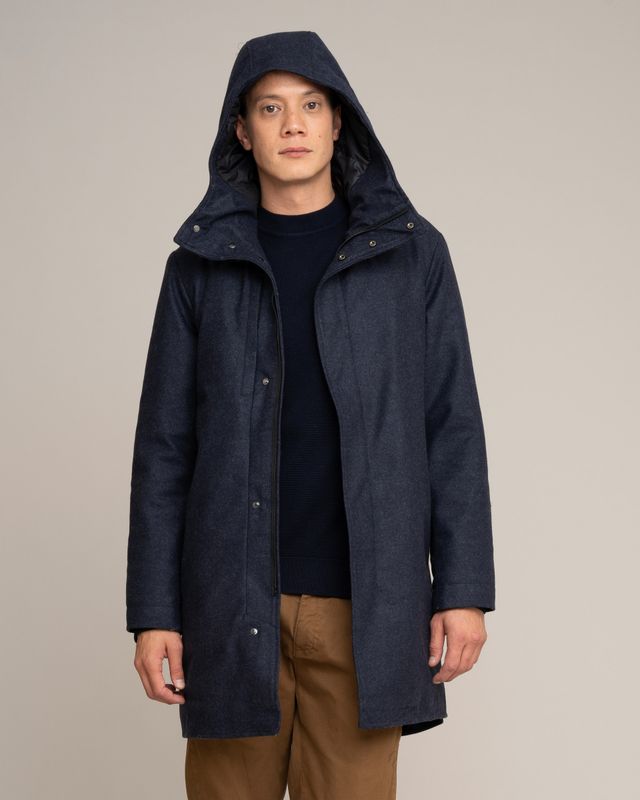 ELLROY Jacket Navy Melange