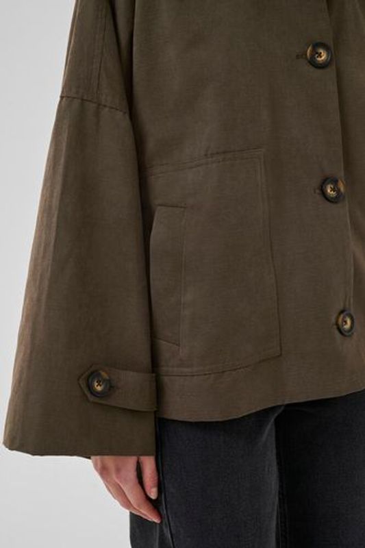 LyonMW OS Short Jacket Major Brown