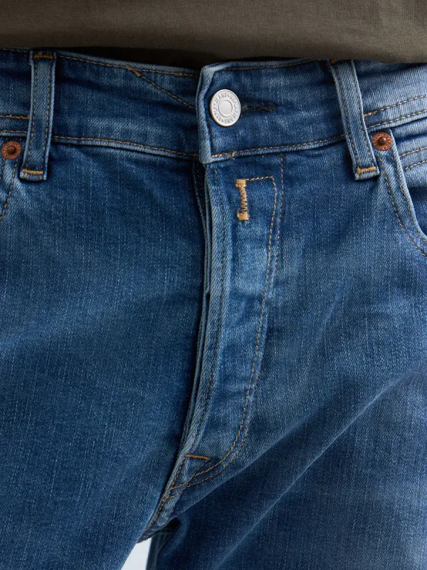 GROVER STRAIGHT Eco Plus Jeans Medium Blue