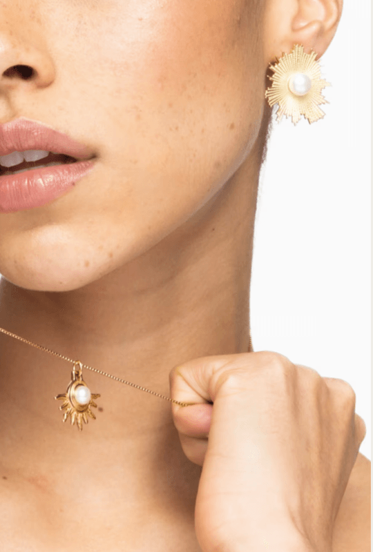 THE SUNSET Pendant Gold