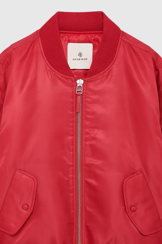 LEON Bomber Jacket Tango Red