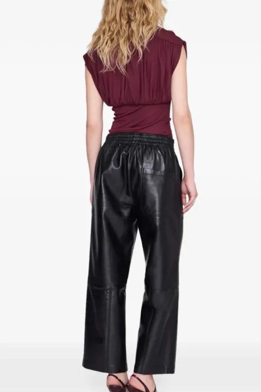Fran Top Burgundy