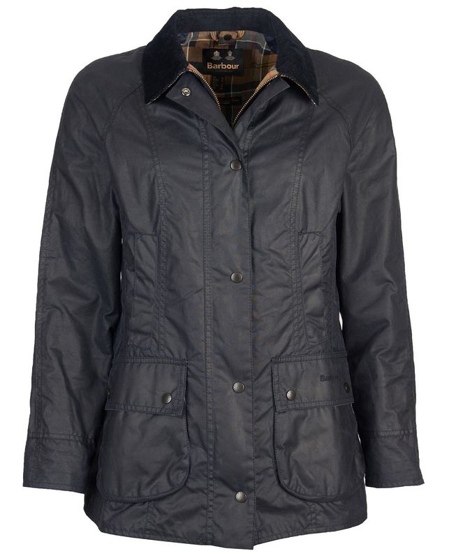 BEADNELL Wax Jacket Navy 