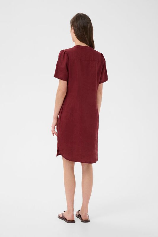 AminasePW Dress Burnt Russet