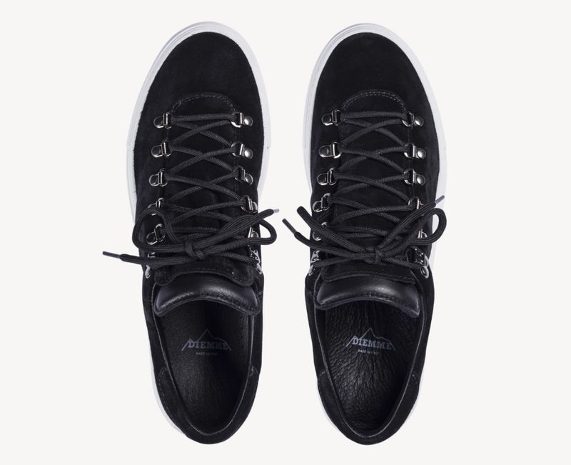 MAROSTICA Low Black Suede