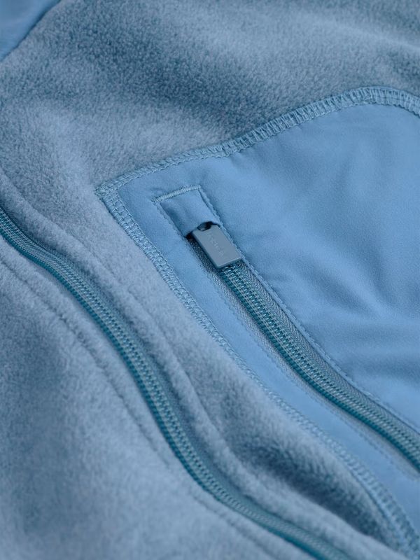 Regular Fleece Vest Dusty Blue