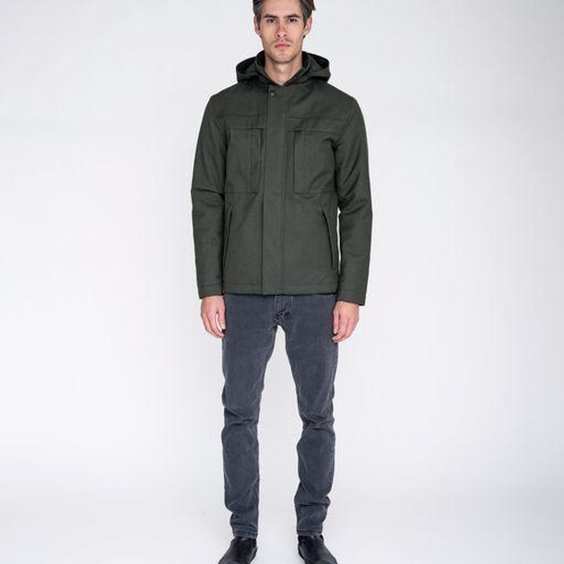 PARKER Jacket DK Olive
