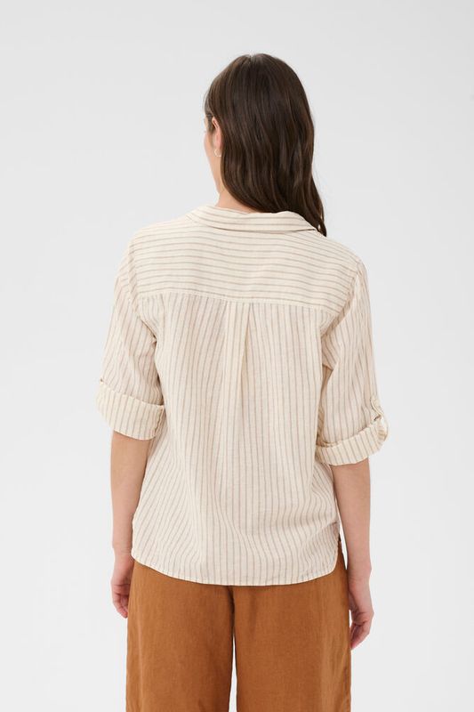 CindiePW Shirt Neutral Stripe