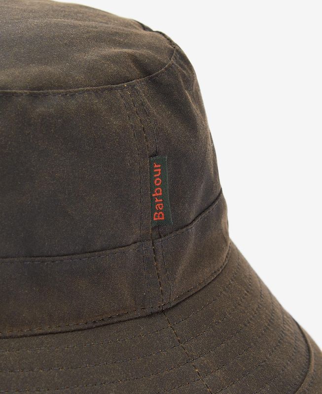 WAX Bucket Hat Oliven 