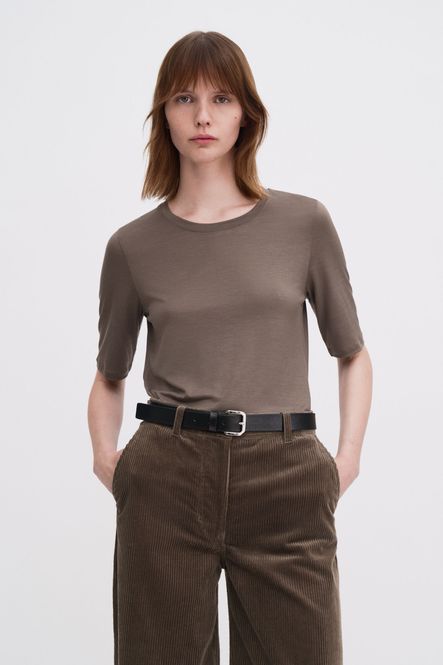 Hovedbilde ELENA TEE Taupe Grey