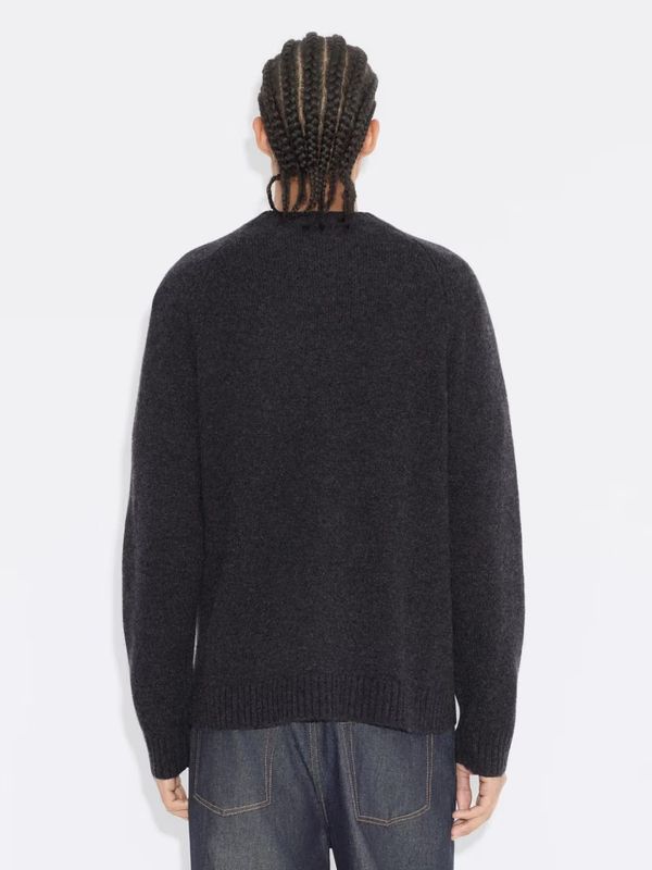 ANDREAS Crewneck Sweater Dk. Grey