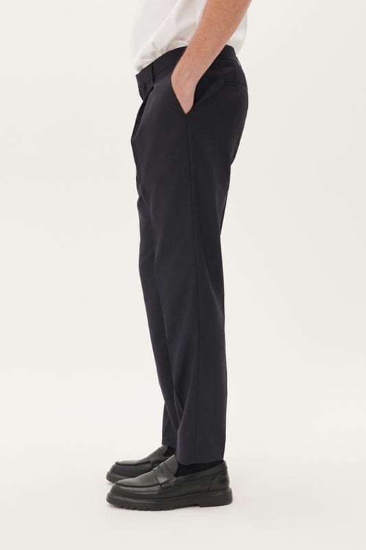MAWeller Pleat Pant Dark Midnight