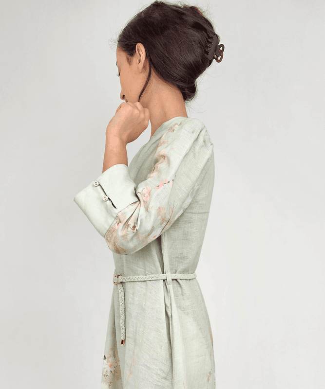 Linen Shift Dress Harmony