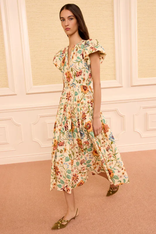 Marin Cotton Dress Abalone