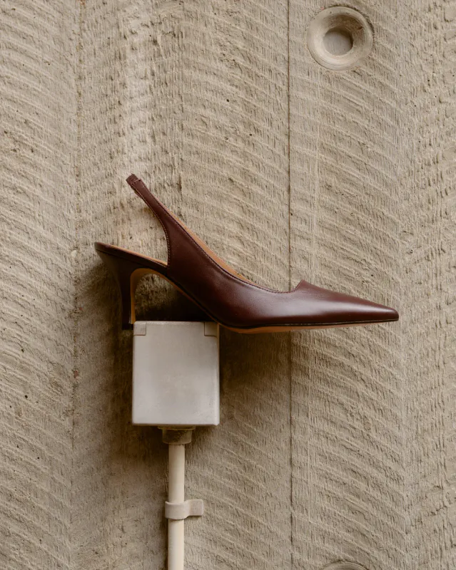 FRANCHESCA Leather Burgundy