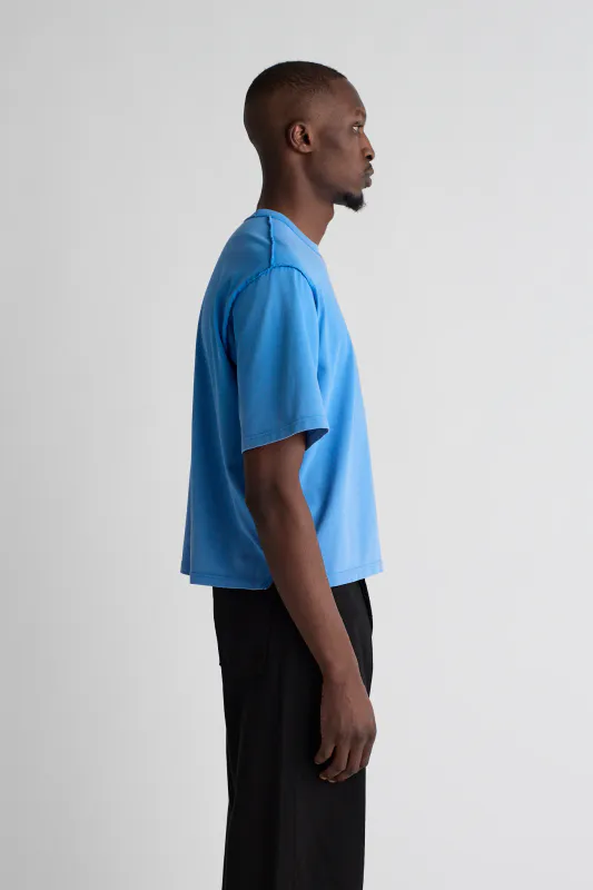 KELLER Tee Shadow Washout Blue 