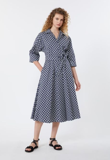 Hovedbilde DUNIGENO Dress Navy Print