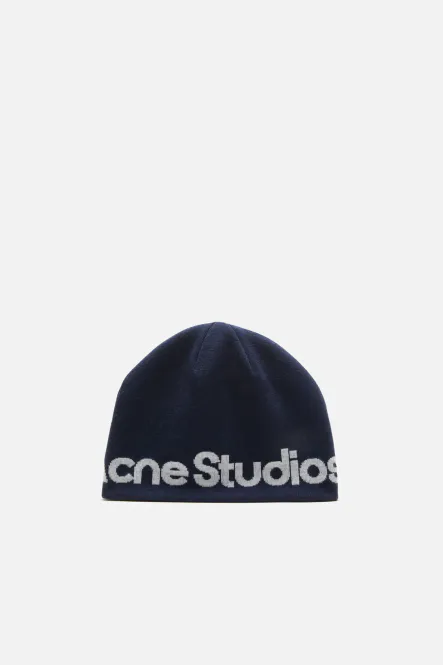 Hovedbilde Wool knit beanie Navy Blue 