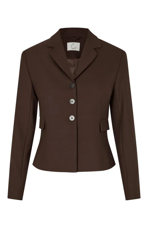 JennyFV 285 Dark Brown Melange 
