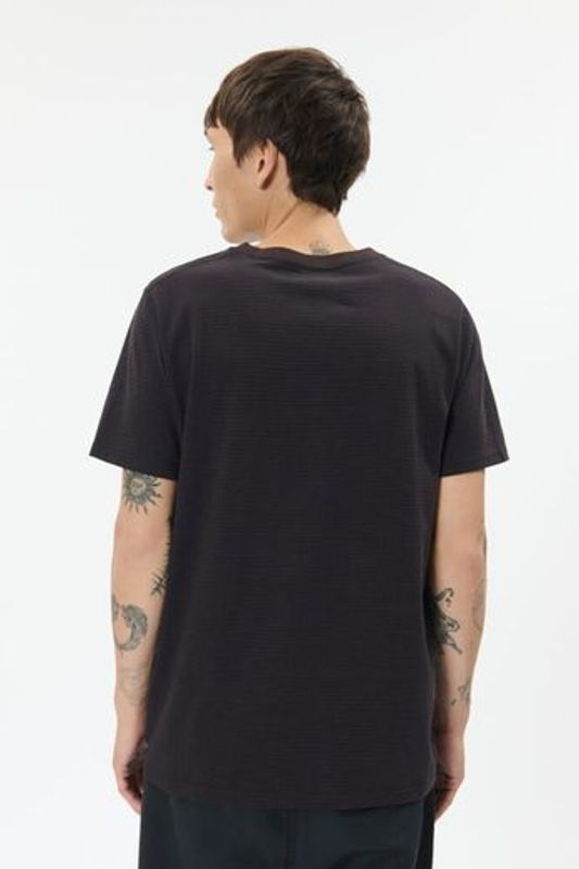 MAjeremy Tshirt Stripe Ganache Brown