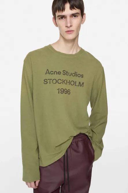Hovedbilde LOGO T-shirt LS Dusty Olive ...