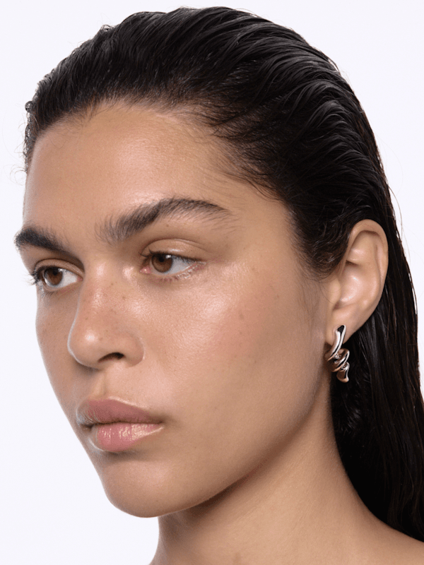 Coil Øredobber S Sølv