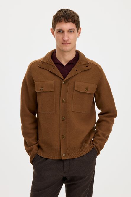 Hovedbilde Felted Knit Overshirt Mid ...