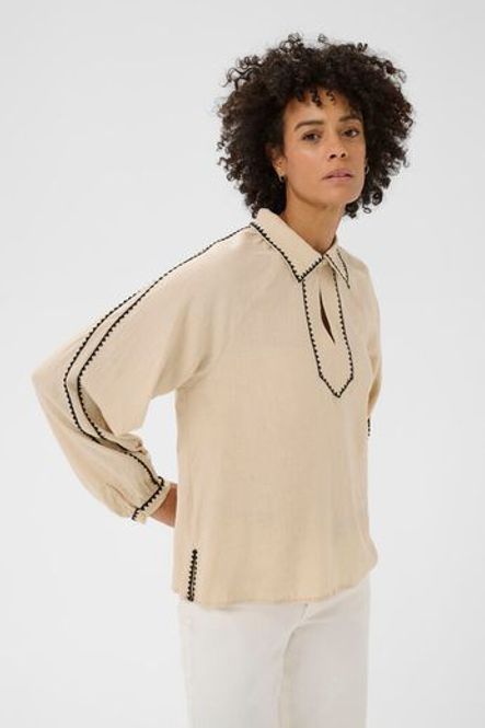 Hovedbilde AimyPW Bluse Oatmeal