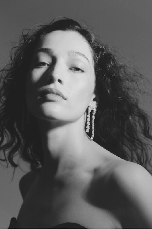 The Arc Earrings Silver 
