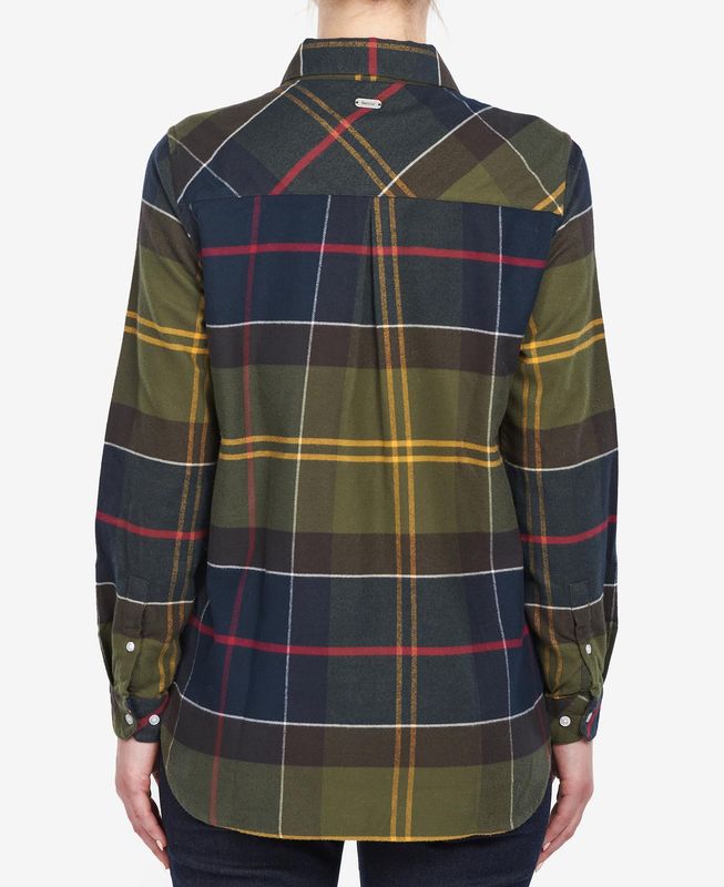 Anna Long-Sleeved Shirt Olive