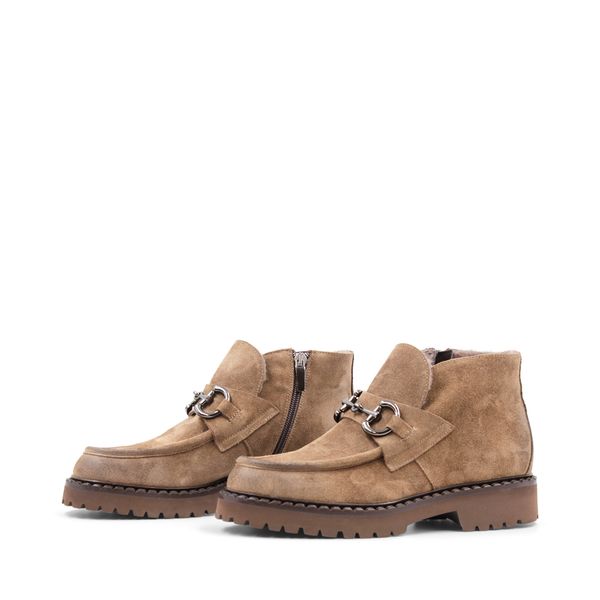 Hovedbilde VELOUR Ankel Loafers Sesamo ...