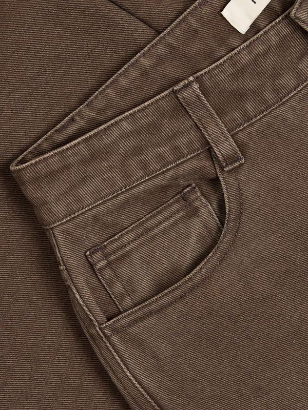 ANN Wide Trousers Brown