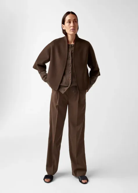 Hovedbilde KIRA Wool Jacket Espresso