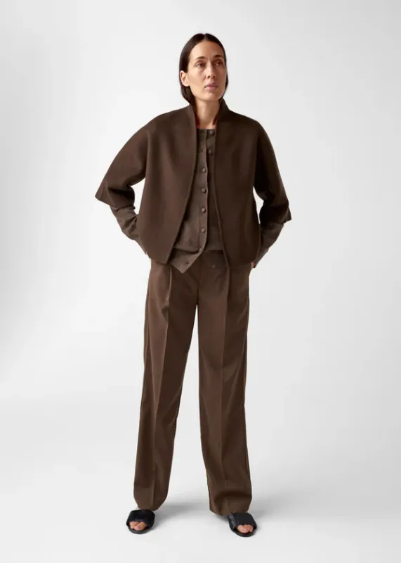 KIRA Wool Jacket Espresso