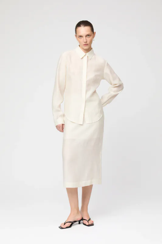 Organza Skirt Cream