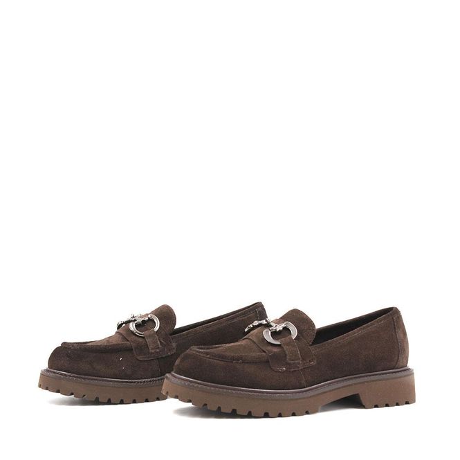Hovedbilde Loafers Suede Dark Brown  