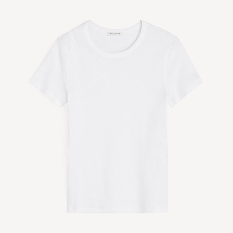ALICIA Organic Cotton T-shirt Pure White
